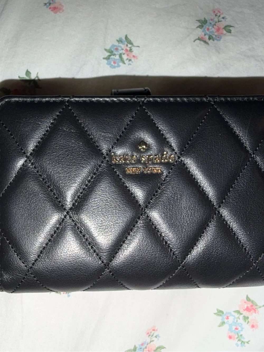 Kate Spade Quilted Medium Bifold Wallet